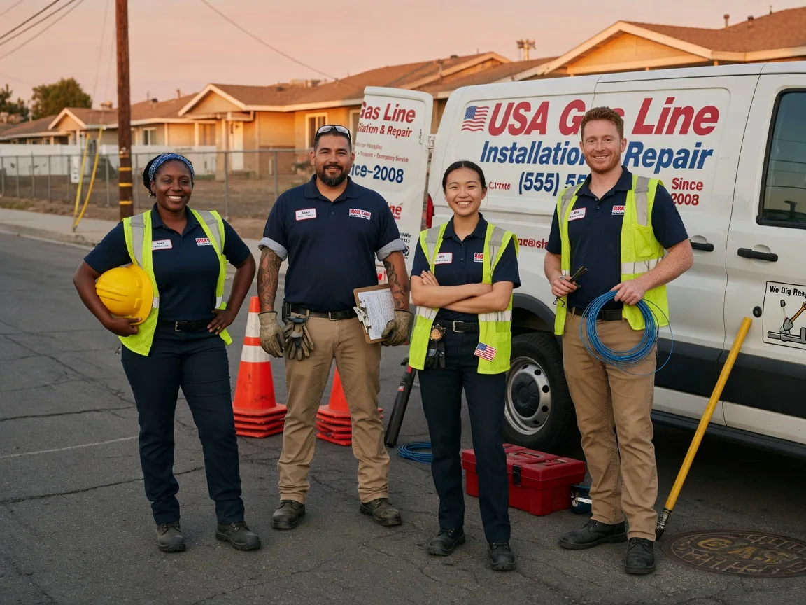 Gas Line Installation company in Randsburg, CA